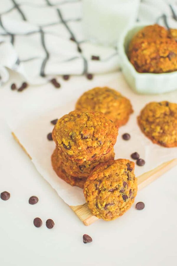 Sourdough Oatmeal Pumpkin Cookies - The Peasant's Daughter