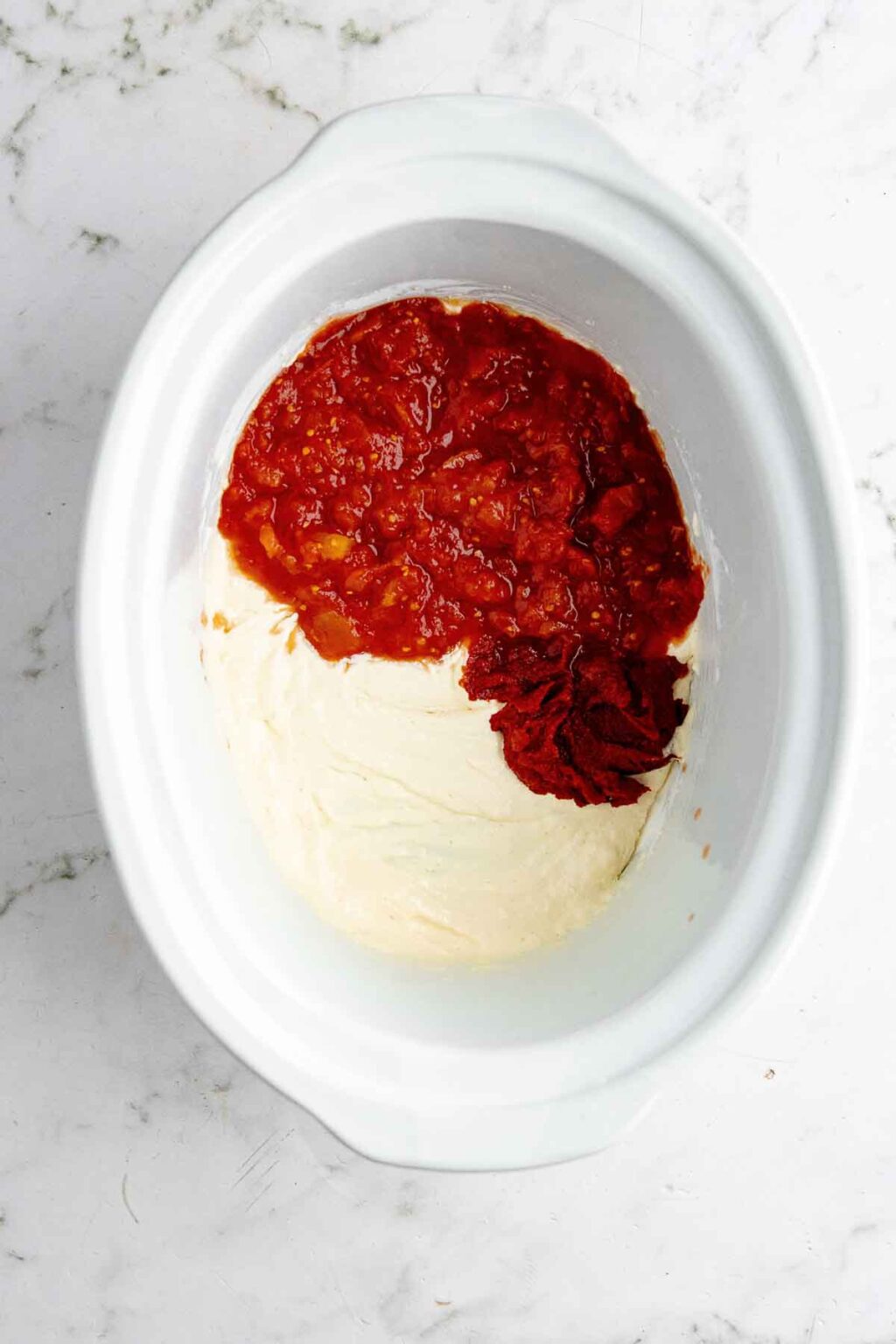 Slow Cooker Creamy Tomato Basil Chicken The Peasant's Daughter