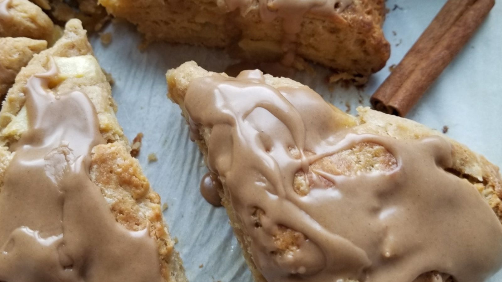 Filled with fresh apples, warm spices, and drizzled with a sweet maple cinnamon glaze.