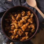 A bowl of German spaetzle dumplings.
