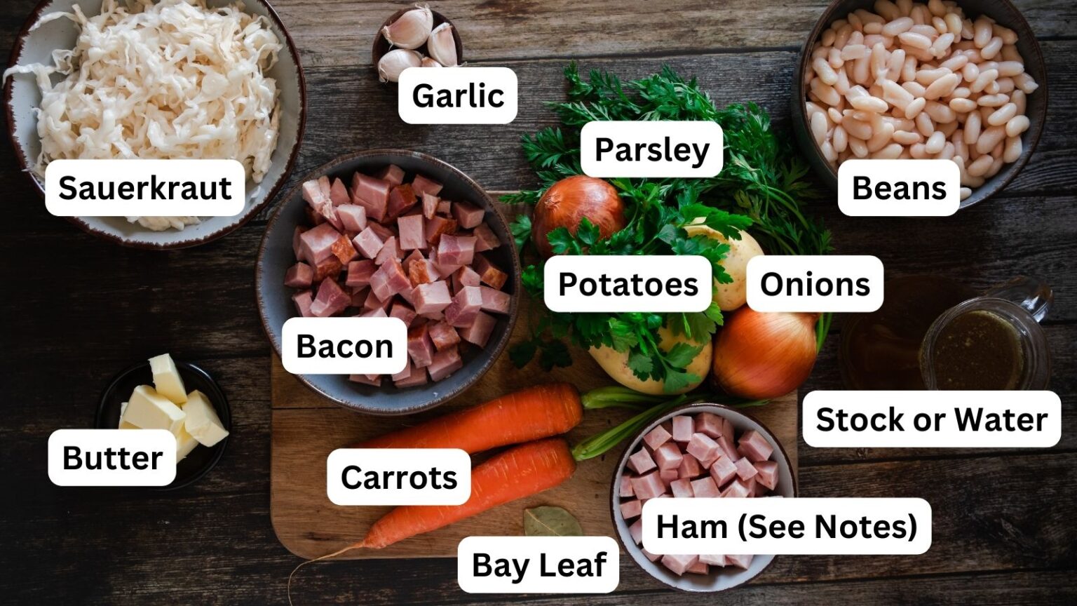 Pork, Bean & Sauerkraut Soup (Istrian Jota) The Peasant's Daughter
