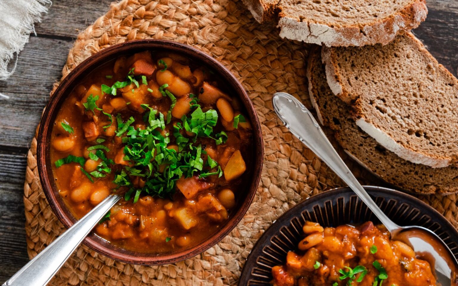 Old-Fashioned Leftover Ham Bone Soup With Beans - The Peasant's Daughter