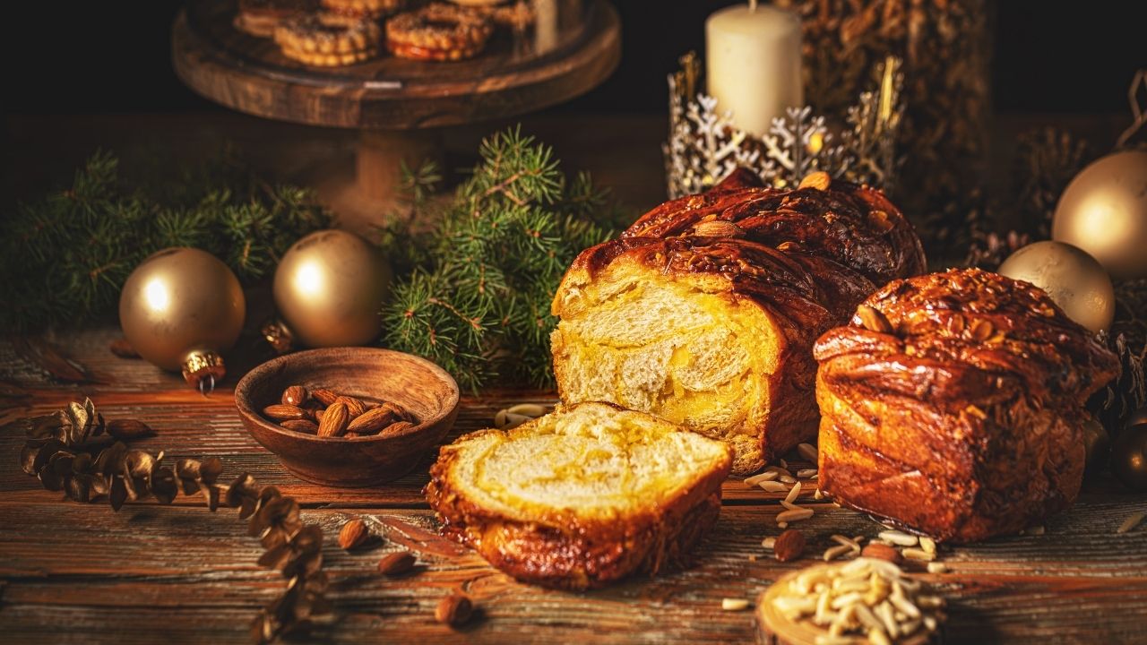 Christmas bread.